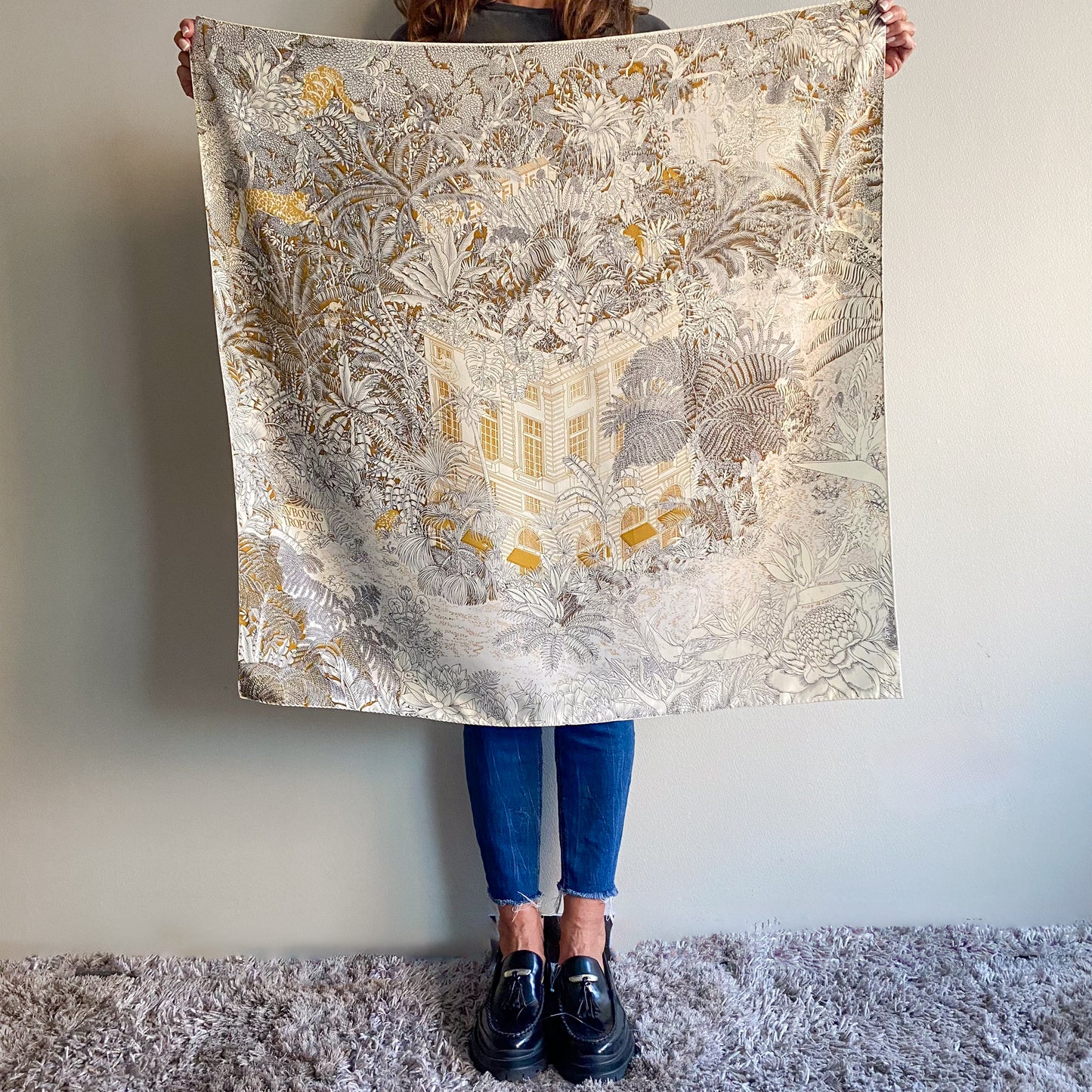 Pañuelo de seda 90x90